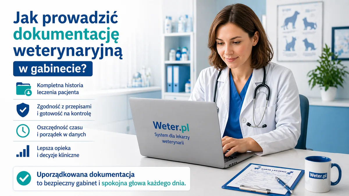 jak prowadzić dokumentację weterynaryjną w gabinecie – program weterynaryjny i historia leczenia pacjenta